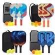 Fiberglass Outdoor Racket Set | https://www.bestnamebadges.com