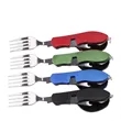 4-in-1Portable Stainless Camping Utensils Combo Set | https://www.bestnamebadges.com