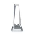 Rustern Obelisk VividPrint™ Award on Base - Clear | https://www.bestnamebadges.com