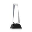 Rustern Obelisk VividPrint™ Award on Base - Black | https://www.bestnamebadges.com