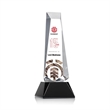 Rustern Obelisk VividPrint™ Award on Base - Black | https://www.bestnamebadges.com