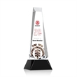 Rustern Obelisk VividPrint™ Award on Base - Black | https://www.bestnamebadges.com