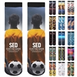 360 Full Color Sublimated Socks (17.7" L x 3.7" W) | https://www.bestnamebadges.com