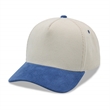 5 Panel Corduroy Two Tone Snapback Cap | https://www.bestnamebadges.com