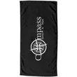 60" x 30" Colored Coastal Beach Towel | https://www.bestnamebadges.com