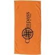 60" x 30" Colored Coastal Beach Towel | https://www.bestnamebadges.com