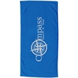 60" x 30" Colored Coastal Beach Towel | https://www.bestnamebadges.com