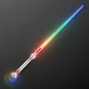 LED Magic Wizard Staff with Crystal Ball Handle