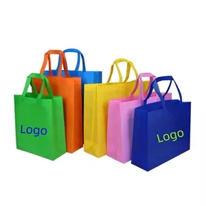 Custom Popular Non-Woven Grocery Tote Bag