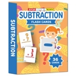Subtraction Flash Cards | https://www.bestnamebadges.com