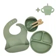 Silicone Baby Feeding Set | https://www.bestnamebadges.com