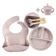 Silicone Baby Feeding Set | https://www.bestnamebadges.com