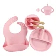 Silicone Baby Feeding Set | https://www.bestnamebadges.com