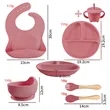 Silicone Baby Feeding Set | https://www.bestnamebadges.com