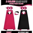 Double-Sided Superhero Capes and Masks | https://www.bestnamebadges.com