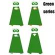 Double-Sided Superhero Capes and Masks | https://www.bestnamebadges.com