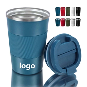14OZ Double Walled Insulated Vacuum Coffee Tumbler | https://www.bestnamebadges.com