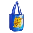 Small Laminated Non Woven Gift Bag With Curved Bottom | https://www.bestnamebadges.com