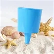 Beach Multifunctional Sand Cup Holder | https://www.bestnamebadges.com