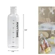 Transparent Glass Bottles Carafes  With Caps And Lid Design | https://www.bestnamebadges.com