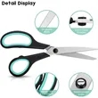 Sharp Blade Comfort-Grip Handle Multipurpose Scissors | https://www.bestnamebadges.com
