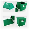 Foldable Non-Woven Cloth Fabric Organizer Storage Cube | https://www.bestnamebadges.com