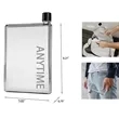 Reusable Slim Flat Water Bottle Fits Pocket Random Corner | https://www.bestnamebadges.com