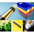 Large-Capacity Bar Restaurant Home Beer Storage Ice Basket | https://www.bestnamebadges.com