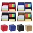 Colorful Foldable Sticky Notes Memo Box with Holder | https://www.bestnamebadges.com