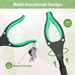 Foldable Grabber Pickup Tool with 360 Rotating Jaw & Magnet | https://www.bestnamebadges.com