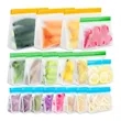 BPA-Free Leakproof Reusable Freezer Bag for Food Storage | https://www.bestnamebadges.com
