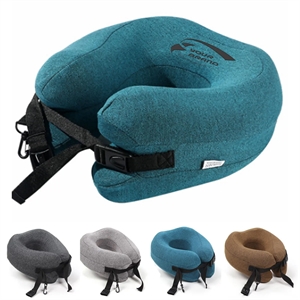 Memory Foam Cervical Pillow Travel Sleeping Headrest Cushion
