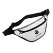 Custom Clear Fanny Pack With Zipper Pocket | https://www.bestnamebadges.com