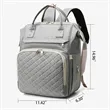 Multifunctional Large Capacity Baby Preparation Mom Bag | https://www.bestnamebadges.com