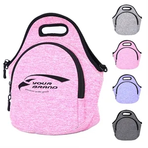 Reusable Spill Resistant Insulated Neoprene Lunch Bag