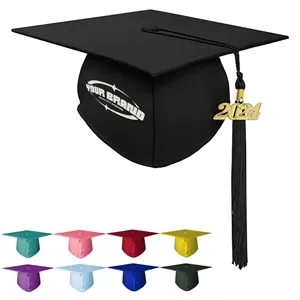 2024 Tassel Matte Graduation Cap for High School & Bachelor