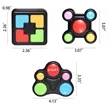 Kids Handheld Light-Up Sound Electric Memory Training Toy | https://www.bestnamebadges.com