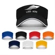 Custom Visor Cap Adjustable Breathable Sun Protective | https://www.bestnamebadges.com