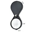 Portable Folding Pocket 10X Magnifying Glass For Reading | https://www.bestnamebadges.com