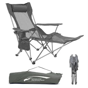 Portable Folding Reclining Camping Chair with Carry Bag