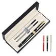 Metal Engraving Custom Gift Roller Ballpen Ballpoint Pen Set | https://www.bestnamebadges.com