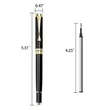 Metal Engraving Custom Gift Roller Ballpen Ballpoint Pen Set | https://www.bestnamebadges.com