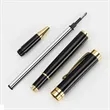 Metal Engraving Custom Gift Roller Ballpen Ballpoint Pen Set | https://www.bestnamebadges.com