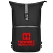 Brockton PU Leatherette Waterproof Backpack | https://www.bestnamebadges.com