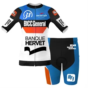 Custom Full Color Dye Sublimation Cycling Jersey Set