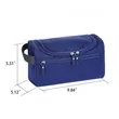 Portable Zipper Waterproof Cosmetic Toiletry Bag Kit | https://www.bestnamebadges.com