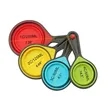 Food Grade Silicone Collapsible Portable Tool Measuring Cup | https://www.bestnamebadges.com