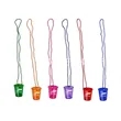 Festivelibations Party Beaded Necklace Glass | https://www.bestnamebadges.com