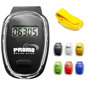 Simple LCD Display Counter Walking Pedometer With Clip