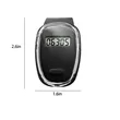 Simple LCD Display Counter Walking Pedometer With Clip | https://www.bestnamebadges.com